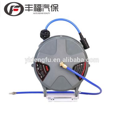 China Truck Anti Abrasion High Pressure Metal Water Air Hose Retractable Reel for sale