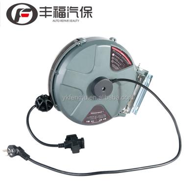 China Anti Abrasion Wall Mounted Automatic Reel Drum Retractable Car Wash Hose Reel for sale