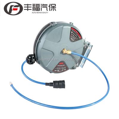 China Anti Abrasion Retractable Car Wash Equipment Water Auto Wall Mounted Hose Reel for sale