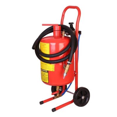 China ALL Portable Pressure Sand Blaster Machine Movable Dustless Sand Blaster for sale