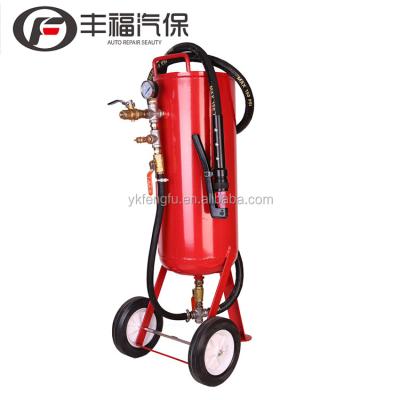 China Hotels High Pressure Portable Abrasive Sand 100LB Soda Sandblaster for sale