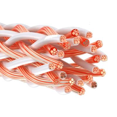 China Audio Copper Cable Crossover Cable 16 Strand Crossover MVS 8TC Monocrystal Speaker Amplifier Loudspeaker Surround Connection HIFI Cable for sale