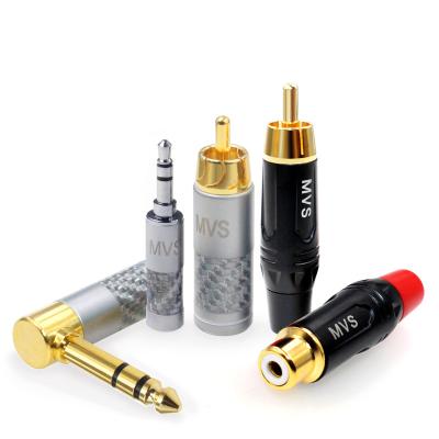 China RCA CONNECTORS RCA PLUG METAL FOR CAR RCA CABLE AUDIO/VIDEO CABLE ACCESSORIES RCA AUDIO series for sale