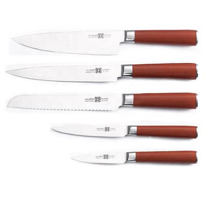 China Durable Plastic ABS Handle Cheese Utensil Kitchen Knife Set Hot Selling Stainless Steel Knives for sale