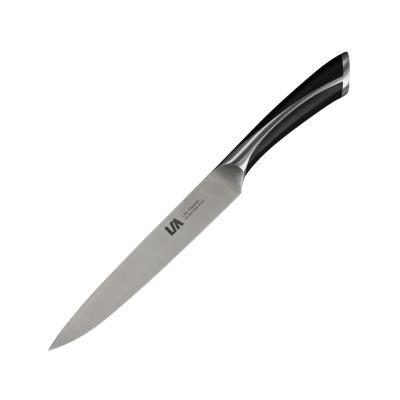 China Durable 5Cr15Mov Stainless Steel 8 Inch ABS Handle Kitchen Carving Knife Slicing Knife for sale