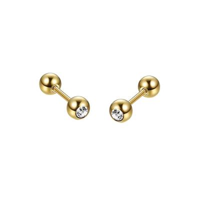 China Wholesale 18k astm f136 titanium cartilage earrings 100% nickel free jewelry hypoallergenic titanium earrings for sale