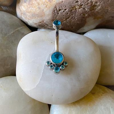 China 2021 Fashion Jewelry 2021 Hot Hypoallergenic 100% Nickel Free Hypoallergenic Belly Button Belly Button Belly Button Ring for sale