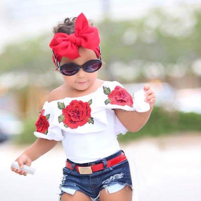 China Breathable children's clothing wholesale online shopping China children's clothing girls boutique clothing set for sale