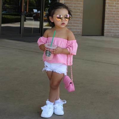 China Wholesale Breathable Turkey Kids Clothes Girls Casual Clothing Kids Summer Dress Set For Kids Wear Clothes for sale