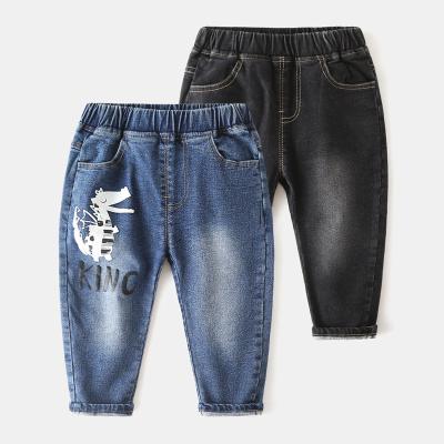 China 2019 Winter New Style Sustainable Baby Clothes Stylish Kids Toddler Boys Pants Jeans 4 To 10 Years Clothing Manufacturers China for sale