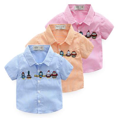 China 2019 Wholesale Cheap Anti-shrink Kids Clothes Soft Baby Use New Design Polo Shirts Boys Organic Cotton T-shirt for sale