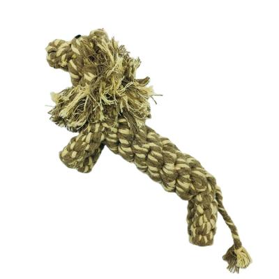 China Wholesale Viable Manufacturer Elephant Rabbit Pet Rope Toy Cotton Rope Pet Toy for sale