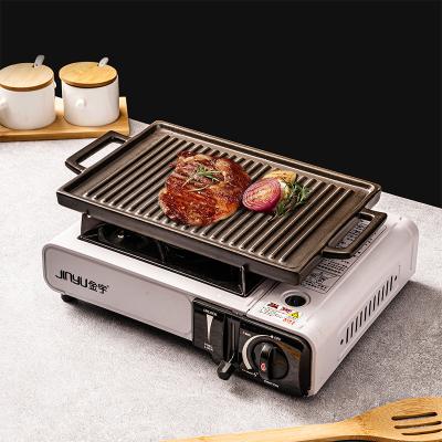 China Grill Pan Non Stick WEIYE Gas Stove Ceramic Cooker Flame Heat Resistance BBQ Steak Griddles and Grill Pan Stick Non for sale