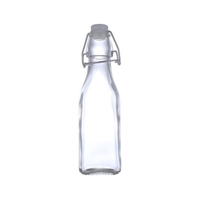 China Wholesale Custom Clear Home Glass 500ml Amber Empty Swing Top Beer Bottles Daily Life for sale