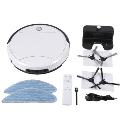 China D-502 Intelligent Robot Vacuum Cleaner Wet Mopping Floor Smart Automatic Sweeper With Remote Control for sale