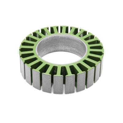 China DC Motor Customize Brushless DC 61.5mm Motor Core 0.2/0.3mm Stator Lamination Brushless Stator Manufacturing for sale