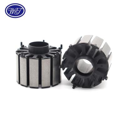 China Stator insulation injection molding layer stator motor core plastic covered plasti ccovered winding plastic covered for sale