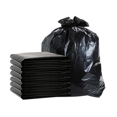 China 100L Disposable 110x120 Garbage Bag Thickened Disposable Black Garbage Bag for sale