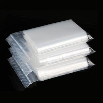 China Wholesale Customized Moisture-Proof Can Be Closed Clear PE Bag Plastic Sealed Brand Packaging Bag Book Packaging Ziplock Bag for sale