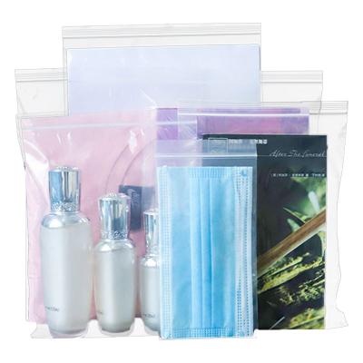 China Recyclable Wholesale Custom Clear Printing LDPE/HDPE Bags Ziplock Packaging Bags Custom Clear Plastic Ziplock Bag For Dry Food,Tea for sale