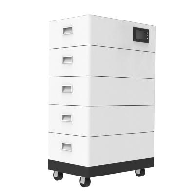 China Hot Selling 48V 52ah LiFePO4 Stackable Storage Solar Appliances Lithium Battery 5KWH 10KWH 15KWH 20KWH For Solar Storage for sale