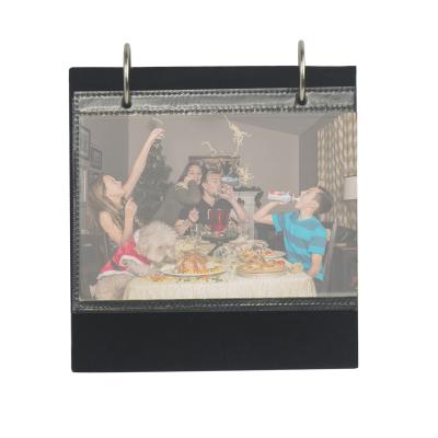 China Family Convenient Silver Multiple Picture Cover Hotting Selling 4*6 Inch Aluminum Photo Album for sale