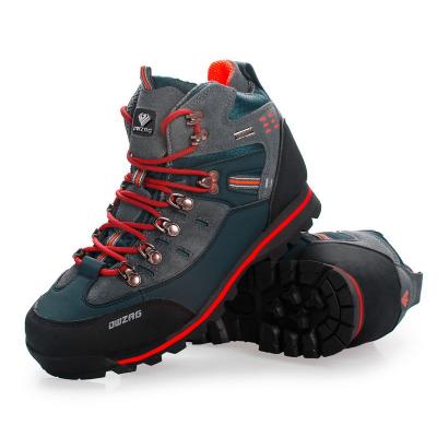 China New Design Waterproof Comfortable Climbing Trekking Shoes Outdoor Sports Shoes Men Mountain Hiking Boots for sale