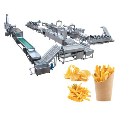 China Semi-automatic Potato Chips Production Line Automatic Production Potato Chips Deoiling Machine Indonesia Potato Chips for sale