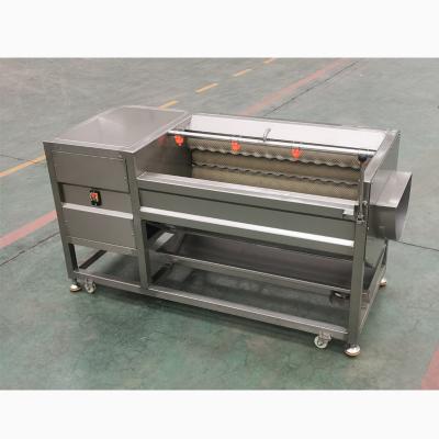 China Fruit and Vegetable Roller Washing Machine Potato Cleaning Peeling Machine High Speed ​​High Speed ​​Production Line for sale