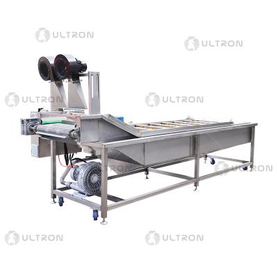 China Bakery Hongqiang Industry Ultrasonic Ozone Equipment Fruit Processing Line Washing Machine Home Fruit/Vegetable Seal for sale