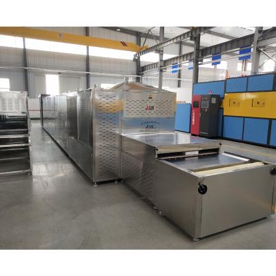 China Hotels Hongqiang Food Processing Microwave Drying Machine for Cereals Soybean Flour Microwave Roasting Machine for sale