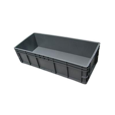 China Spare Parts Solid Extra Long Storage Box Plastic Box Stackable Trash Can for sale