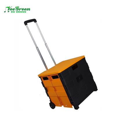 China Folding Portable Convenient Shopping Trolley Cart For Multi Purpose for sale