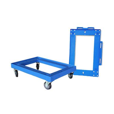 China Warehouse industrial plastic transport logistic mobile cart for sale for sale