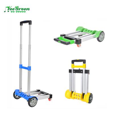 China AL+PP Folding Travel Luggage Trolley Baggage Trolley Baggage Trolley for sale