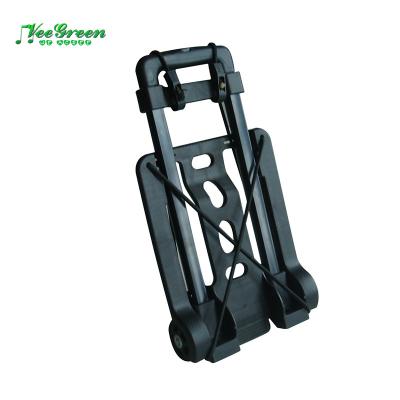 China Cheap Folding PP+Aluminum Handle Luggage Trolley Trolley For Daily Use for sale