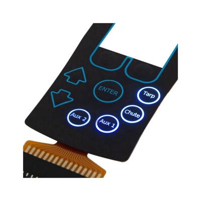 China Flexible New Promotion Flexible Membrane Switch Backlight Smart Lock Door Keypad Manufacturing for sale