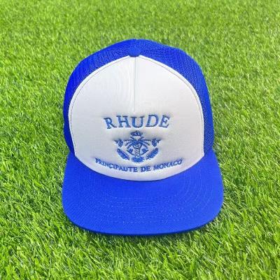 China RHUDE brand hat men's and women's fashion sports hat letter top hat COMMON luxury summer embroidered brand for sale