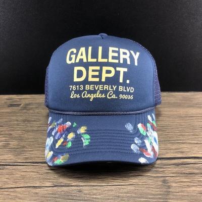 China Gallery department graffiti network truck driver cap fashion baseball men's and women's brand luxury hats various for sale