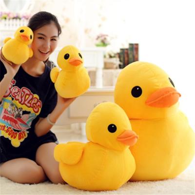 China Creative Cartoon Plush Toys Cartoon Duck Stuffed Plush Toys Children's Birthday Gifts Cartoon Lovely Doll Creative Cute Yellow Pillow Duck Plush Toys for sale