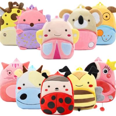 China / Mini Backpack Book Bag Kindergarten Boys and Girls School Bags Fashion Kids School Bags 3D Cartoon Printing Plush Kids Backpack for sale