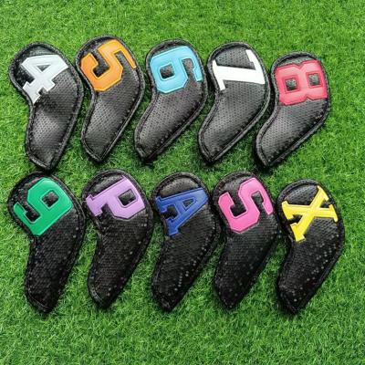 Китай iron head cover golf headcover golf headcovers iron headcover golf cover продается