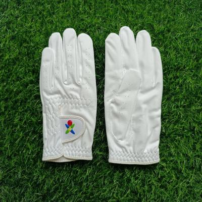 China golf glove  men's glove cabretta glove pu glove sheepskin glove microfiber cloth glove for sale