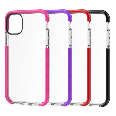 China 100% Eco-friendly Phone Case For Iphone 11 Case Ultra Thin Clear Hybrid Hard PC Soft TPU Shockproof Bumper Cover For Iphone 11 Xr Max for sale