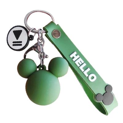 China #051 3D Rubber Cute Cartoon Valentines Day Gift Father's Day Birthday Gifts Key Chain Key Chain For Key And Bag for sale