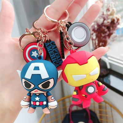 China 100% Eco-Friendly Keychains #030 3D Cute Cartoon Valentines Day Gift Father's Day Birthday Gifts Key Chains For Key And Bag for sale