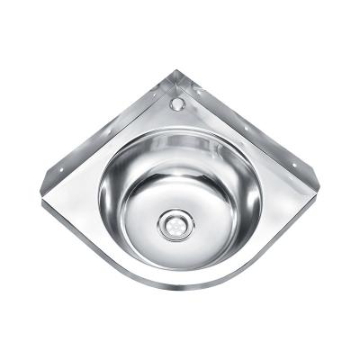 China Without Faucet Undermount Single Bowl Kitchen Sink Durable 304 Stainless Steel Hand Wash Sink for sale