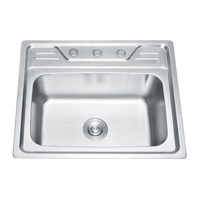 China Without Faucet China Manufacturers Direct Sale Stainless Steel Handmade Corner Bowl Kitchen Sink Farmhouse Single Kitchen Sink for sale