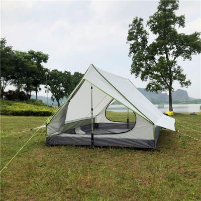 China Ripstop Tent Super Light 2 or 3 Person Hot Selling Waterproof Outdoor Camping Tent, CZX-069 Ripstop Triangle Tent, Rodless Tent Rising Tent for sale