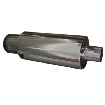 China Universal Polished Stainless Steel Pipe Car Exhaust Muffler ID: 63MM for sale